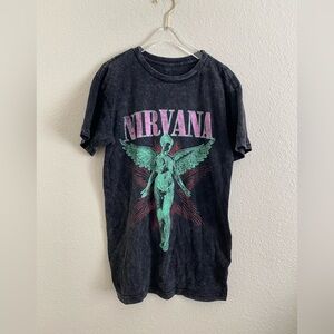 Nirvana In Utero Band Tee